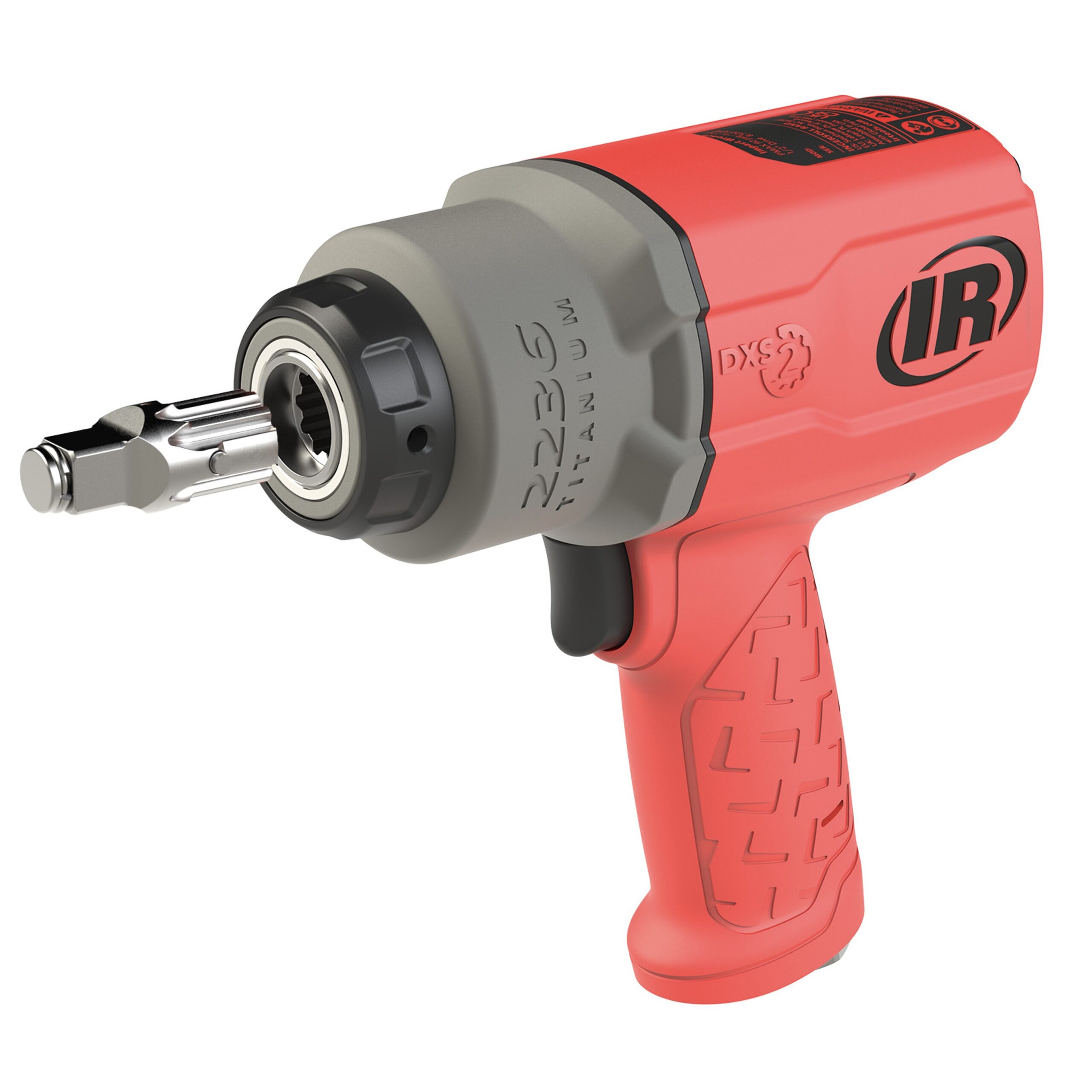 Ingersoll Rand 2236QTiMAX-R punane pneumaatiline löökmutrikeeraja titaanist löögikambriga