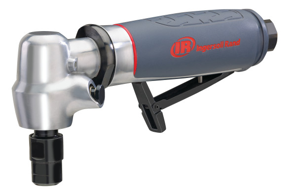 Ingersoll Rand 5102MAX-M industrial pneumatic angle die grinder with ergonomic grip and 20,000 RPM speed.
