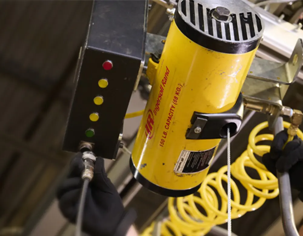Ingersoll Rand lifting and handling systems for precision assembly