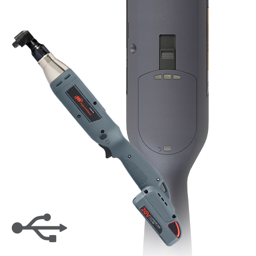 Ingersoll Rand QXFN 20 V batteridriven precisions-vinkelmutterdragare (QX Series, USB)
