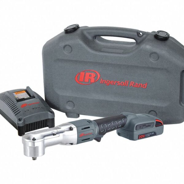 Ingersoll Rand W5330-K12-EU – 3/8″ IQV20™ Cordless Right Angle Impact Wrench Kit